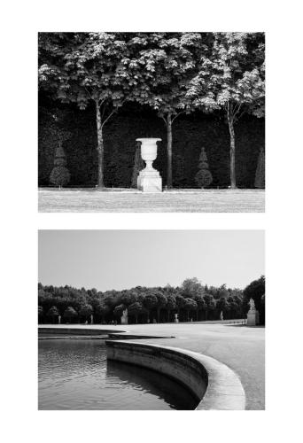 19. The gardens at Versailles. Inspired by Atget.18x24. $300 framed. $250 unframed. SOLD.