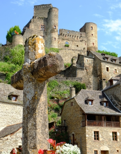 2. When I was young I drew castles and dragons—stone walls with ivy, dragon wings and fire. The Chateau at Belcastel.16x20. $250 framed. $200 unframed.